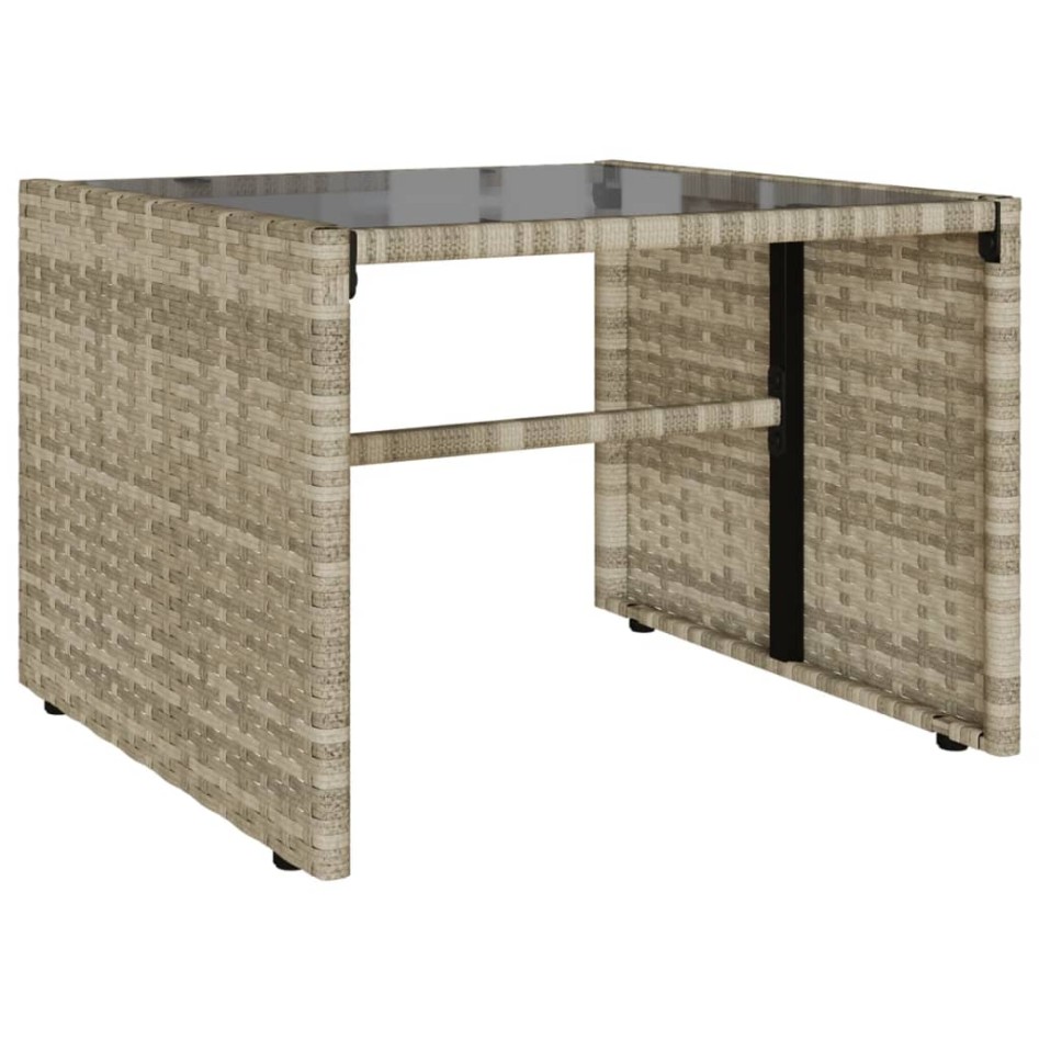 Set de sofás de jardín 4 pzas y cojines ratán sintético