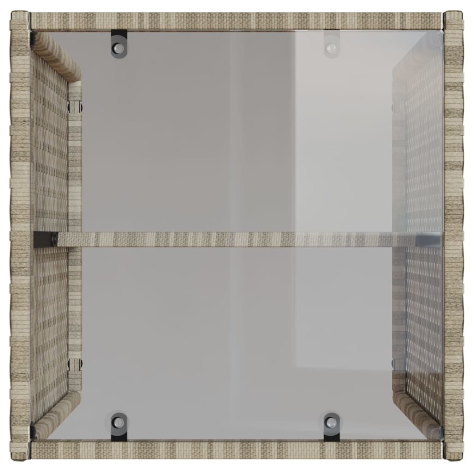 Set de sofás de jardín 4 pzas y cojines ratán sintético