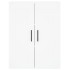 Aparador alto madera contrachapada blanco 69,5x34x180