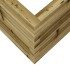 Jardinera de madera de pino impregnada 70x70x45,5
