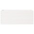 Jardinera de madera maciza de pino blanco 110x40x45,5