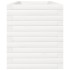 Jardinera de madera maciza de pino blanco 110x40x45,5
