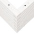 Jardinera de madera maciza de pino blanco 110x40x45,5