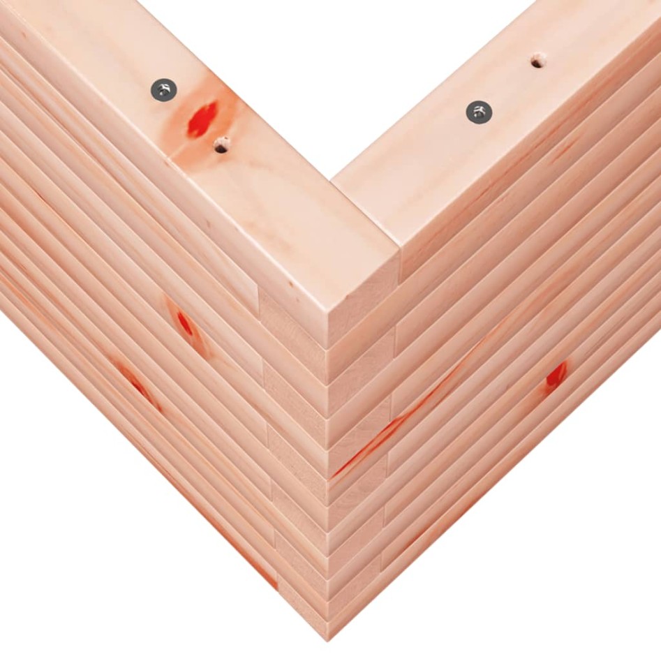 Jardinera madera maciza de abeto Douglas 90x60x45,5