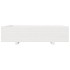 Jardinera madera maciza de pino blanco 100x100x26,5