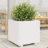 Jardinera madera maciza de pino blanco 60x60x49,5