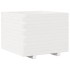 Jardinera madera maciza de pino blanco 60x60x49,5