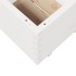 Jardinera madera maciza de pino blanco 60x60x49,5