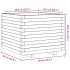 Jardinera madera maciza de pino blanco 60x60x49,5