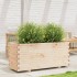 Jardinera madera maciza de pino 110x40x49,5
