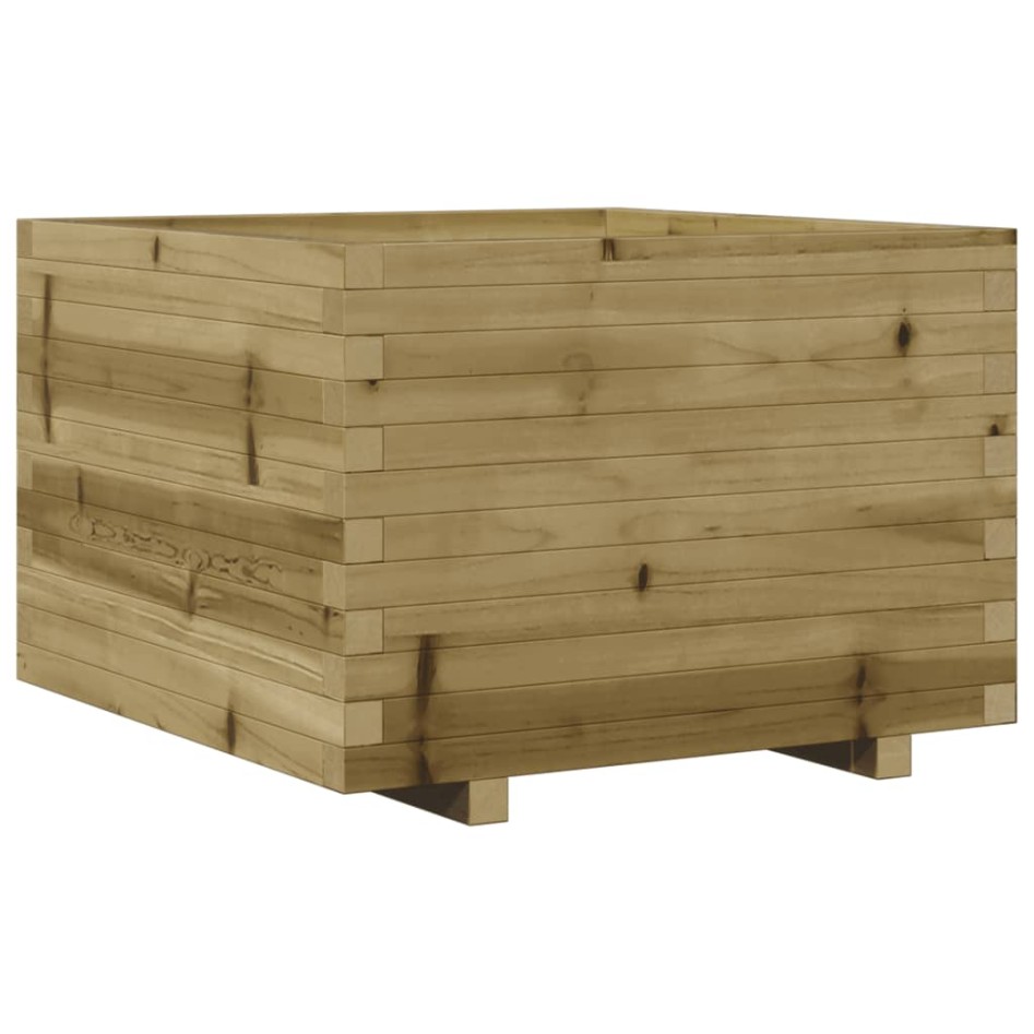 Jardinera madera de pino impregnada 70x70x49,5