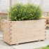 Jardinera madera maciza de pino 90x40x49,5