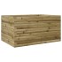 Jardinera de madera de pino impregnada 90x60x46