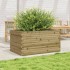 Jardinera de madera de pino impregnada 90x60x46