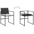 Set de comedor jardín 11 pzas con cojines ratán sintético