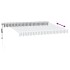Toldo retráctil automático luz LED antracita blanco 350x250
