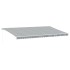 Toldo retráctil manual luz LED antracita y blanco 600x350