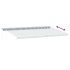 Toldo retráctil manual luz LED antracita y blanco 600x350