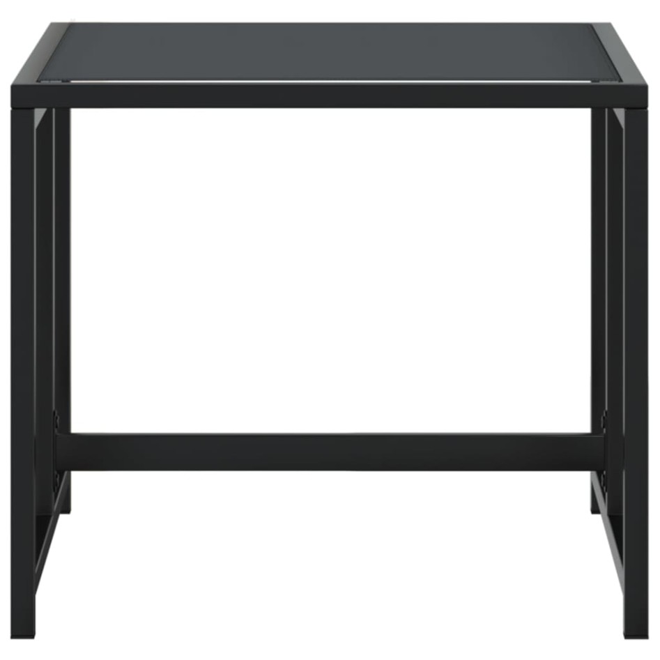 Taburetes de jardín con cojines 4 uds acero y textilene