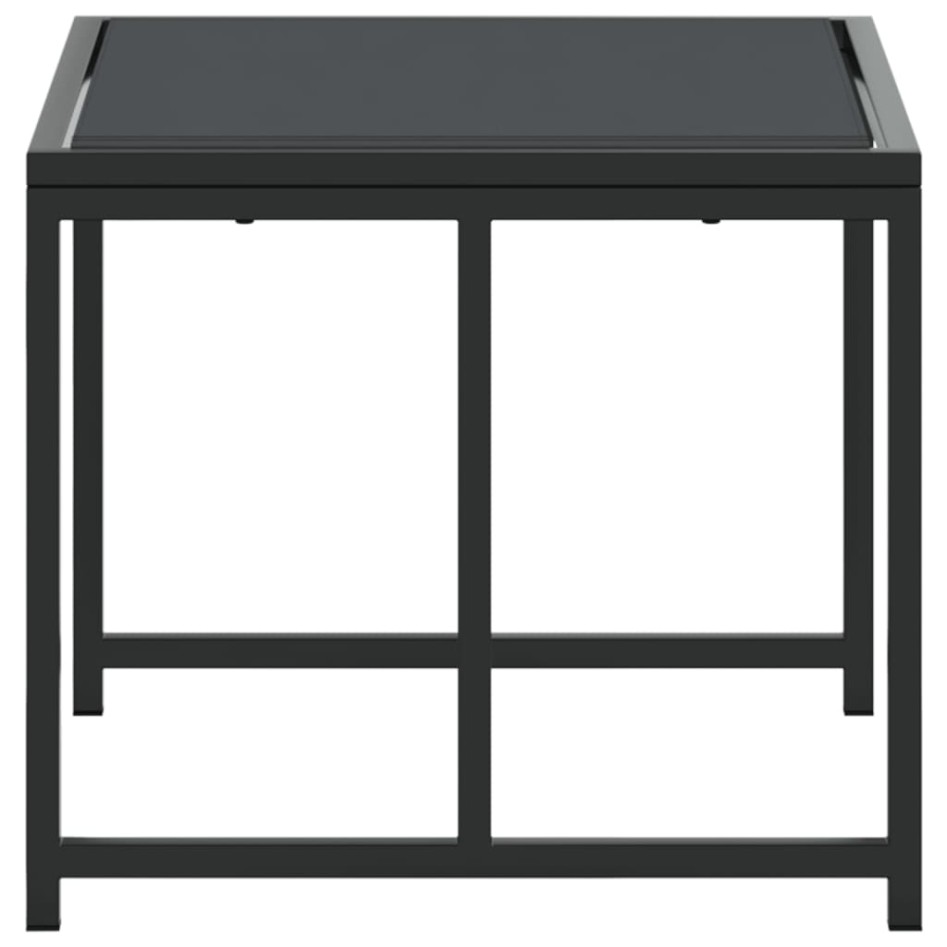 Taburetes de jardín con cojines 4 uds acero y textilene