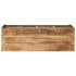 Banco zapatero de madera maciza de mango rugosa 110x35x51