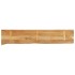 Tablero de mesa borde natural madera maciza mango 160x40x2,5