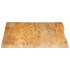 Tablero de mesa borde natural madera maciza mango 100x80x2,5