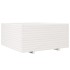 Jardinera madera maciza de pino blanco 100x100x49,5
