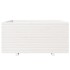 Jardinera madera maciza de pino blanco 100x100x49,5