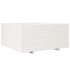 Jardinera madera maciza de pino blanco 100x100x49,5