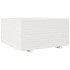 Jardinera madera maciza de pino blanco 90x90x49,5
