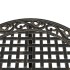 Mesa de jardín aluminio fundido bronce Ø90x75