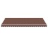Toldo retráctil automático marrón 500x350