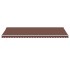 Toldo retráctil automático marrón 600x300