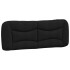 Cama con colchón de tela negro 180x200