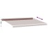 Toldo retráctil automático marrón 500x300