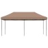 Tienda de fiesta plegable Pop-Up marrón 580x292x315