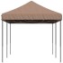 Tienda de fiesta plegable Pop-Up marrón 580x292x315
