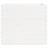 Jardinera de madera maciza de pino blanca 80x80x72