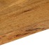 Tablero de mesa borde natural madera maciza mango 100x60x2,5