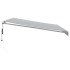 Toldo retráctil automático gris antracita y blanco 450x300
