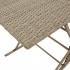 Set comedor jardín 7 pzas y cojines ratán sintético gris