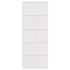 Puerta de granero madera maciza pino blanca 80x208