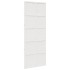 Puerta de granero madera maciza pino blanca 80x208