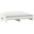 Sofá cama nido madera maciza de pino blanco 80x200