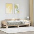Sofá cama nido sin colchón madera maciza 90x190
