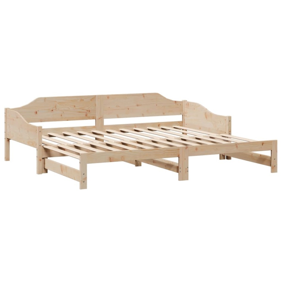 Sofá cama nido sin colchón madera maciza 90x190
