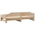 Sofá cama nido sin colchón madera maciza 90x190