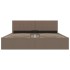 Cama canapé hidráulica almacenaje sin colchón taupe 160x200