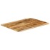 Tablero de mesa borde natural madera maciza mango 100x80x2,5